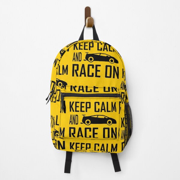 Item preview, Keep Calm And Race On designed and sold by SLGreenArrow.