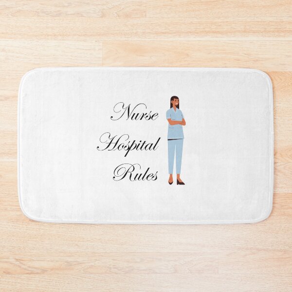 Item preview, Nurse Hospital Rules designed and sold by BiancaEm.