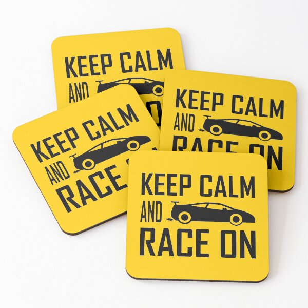 Item preview, Keep Calm And Race On designed and sold by SLGreenArrow.