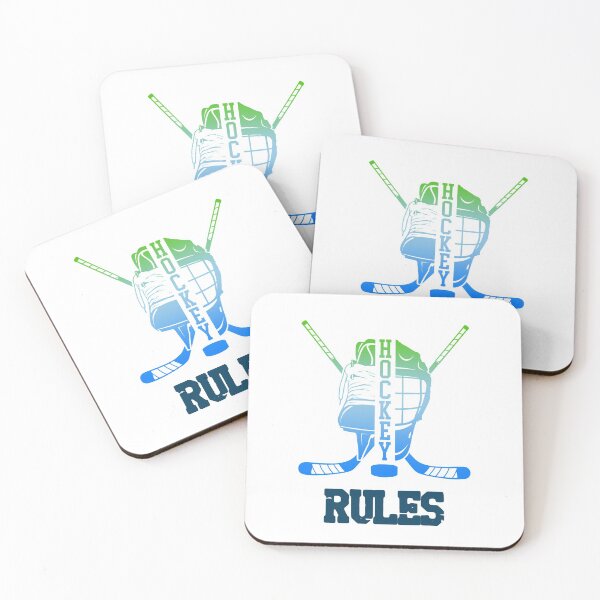Item preview, Hockey Rules, Give It Your Best Shot designed and sold by SportyDogShop.