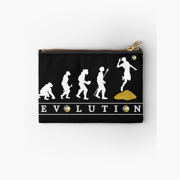 Item preview, Funny Beach Volleyball Evolution, Evolution of the beach volleyballer designed and sold by Click-Like.