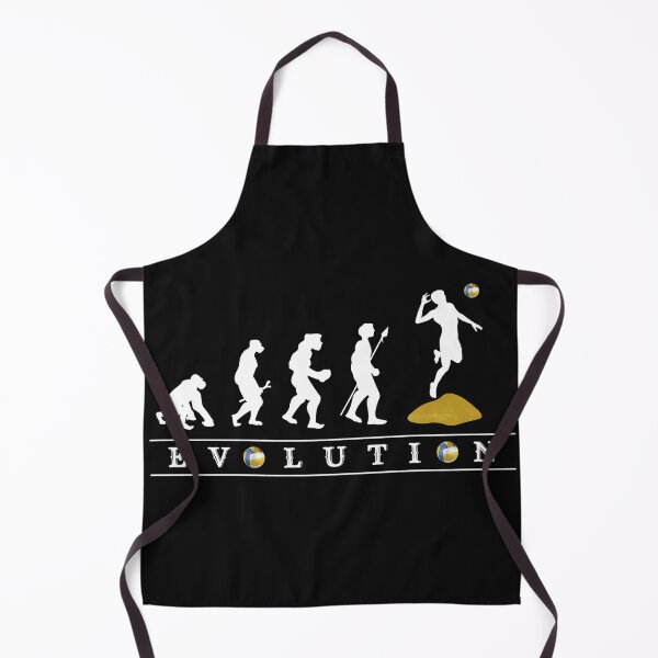 Item preview, Funny Beach Volleyball Evolution, Evolution of the beach volleyballer designed and sold by Click-Like.