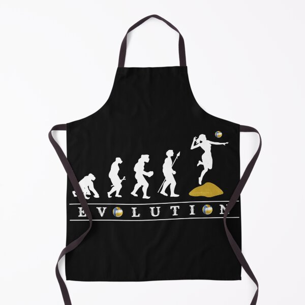 Item preview, Funny Female Beach Volleyball Evolution, Evolution of the women beach volleyball player designed and sold by Click-Like.