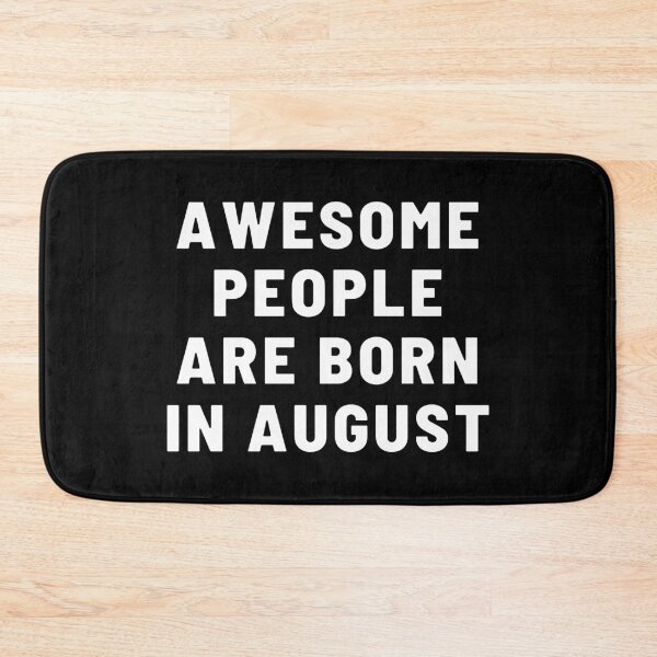 Item preview, Awesome People Are Born In August designed and sold by kr_ aart.