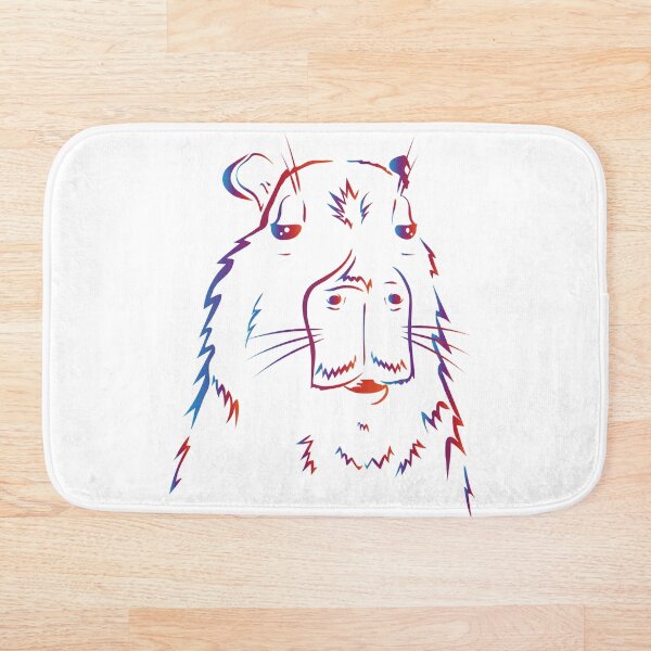 Item preview, Plantilla de carpincho multicolor designed and sold by TokkiJess.