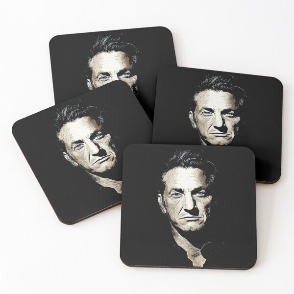 Item preview, Sean Penn Abstract Portrait Fan Art Tribute to a Legend designed and sold by Naumovski.
