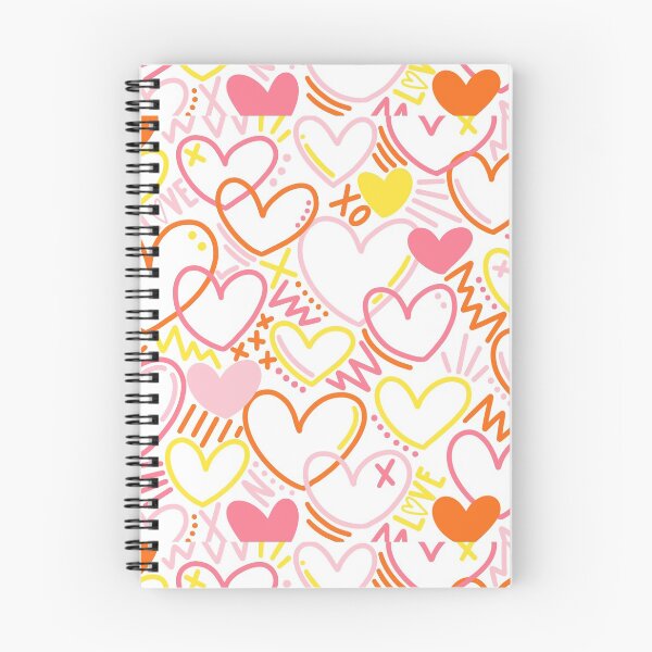Item preview, graffiti hearts designed and sold by lizziesumner.