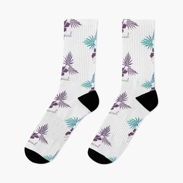 Item preview, Tropical Island Hibiscus Monstera Leaves designed and sold by GraphicsClub.