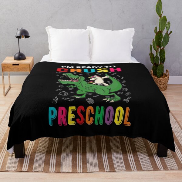 Item preview, I'm Ready To Crush Preschool I - Dinosaur And Unicorn designed and sold by Lemon Pepper.