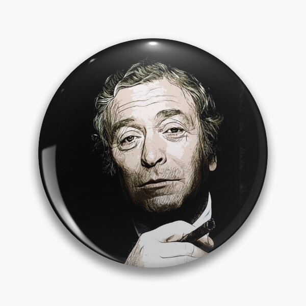 Item preview, Michael Caine Abstract Portrait Fan Art Tribute to a Legend designed and sold by Naumovski.
