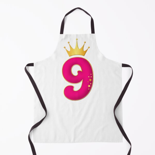 Item preview, 9 Year Old, Birthday party design for girls. 9th Birthday designed and sold by iclipart.