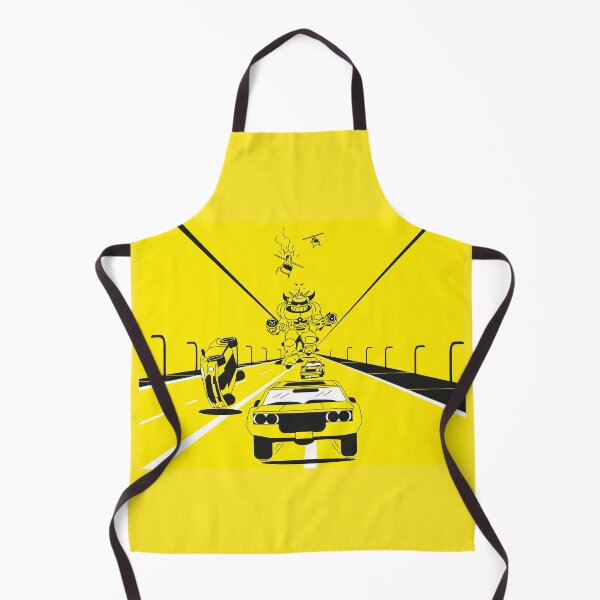 Item preview, Robot Cars Yellow Background designed and sold by Markine.