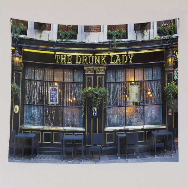 Item preview, Drunk Lady Pub designed and sold by Londonimages.