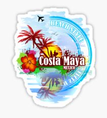 Costa Maya Mexico Sticker