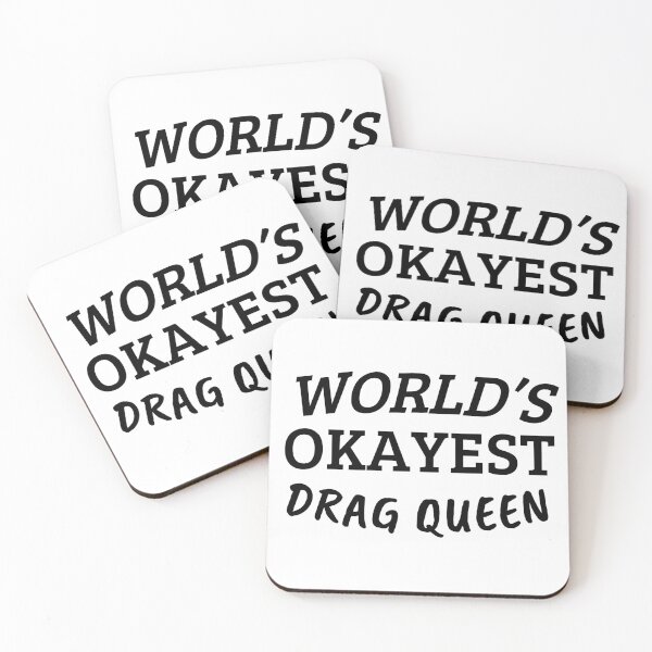 Item preview, World's okayest drag queen designed and sold by LYNNEAPUGH.