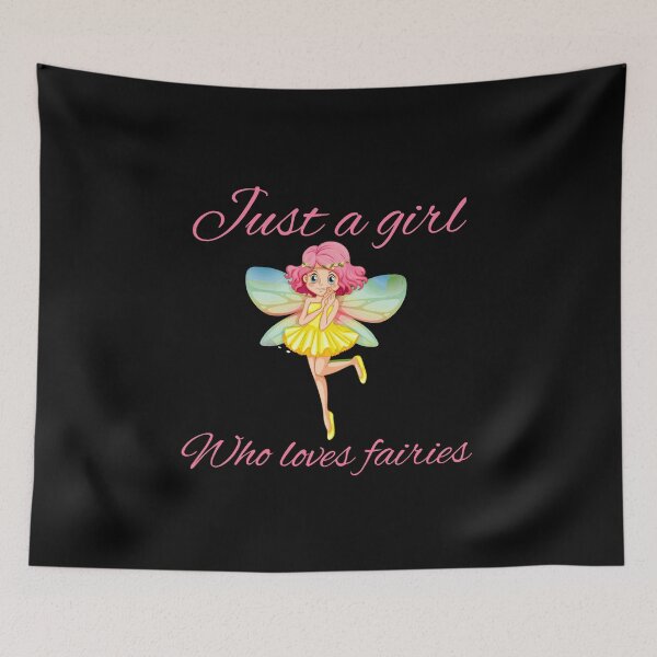 Item preview, Just a girl who loves fairies designed and sold by narilex.