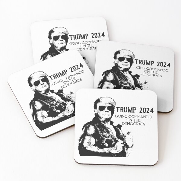 Item preview, Commando Trump designed and sold by RightWing1776.