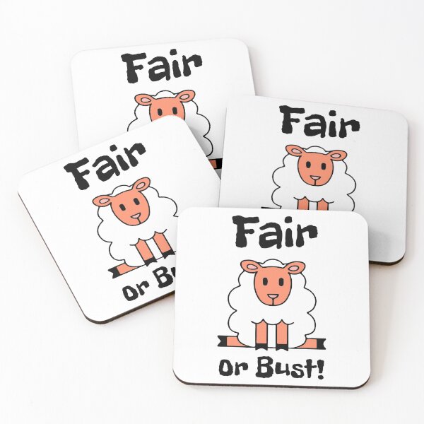 Item preview, Fair or Bust! designed and sold by PossiblySquid.