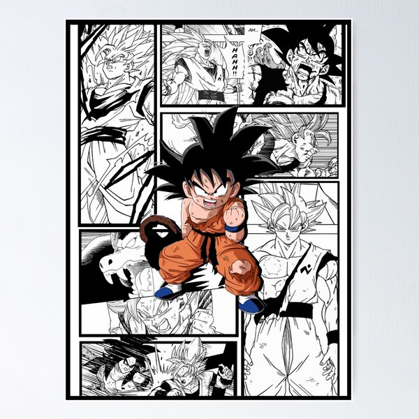 Poster Dragon Ball Super Panels - Geek Atmosphere