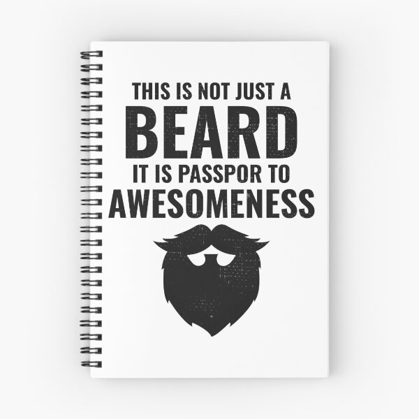Item preview, Beard Bearded Funny Sayings Humour designed and sold by CuteDesigns1.