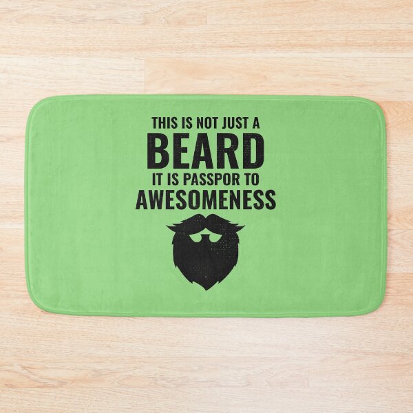 Item preview, Beard Bearded Funny Sayings Humour designed and sold by CuteDesigns1.