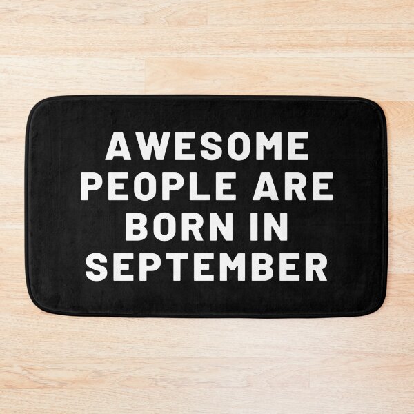 Item preview, Awesome People Are Born In September designed and sold by kr_ aart.
