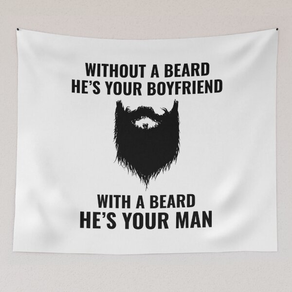 Item preview, Beard Bearded Funny Sayings Humour designed and sold by CuteDesigns1.