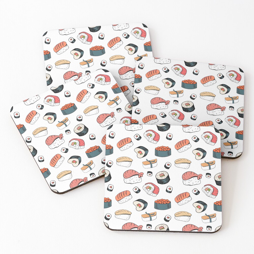 Item preview, Coasters (Set of 4) designed and sold by LemonbatStudio.