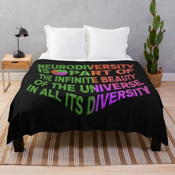 Item preview, LET'S CELEBRATE NEURODIVERSITY - NEURODIVERSITY IS PART OF THE INFINITE BEAUTY OF THE UNIVERSE IN ALL ITS DIVERSITY. designed and sold by Ralek.