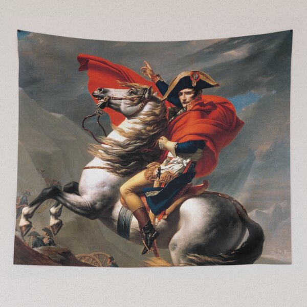 Item preview, Napoleon Crossing the Alps by JL David designed and sold by academic-art.