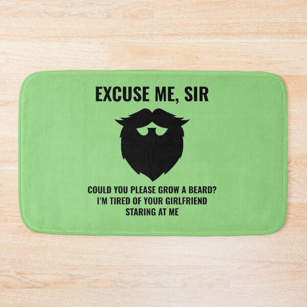Item preview, Beard Bearded Funny Sayings Humour designed and sold by CuteDesigns1.