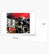 fallen leaves Postcards