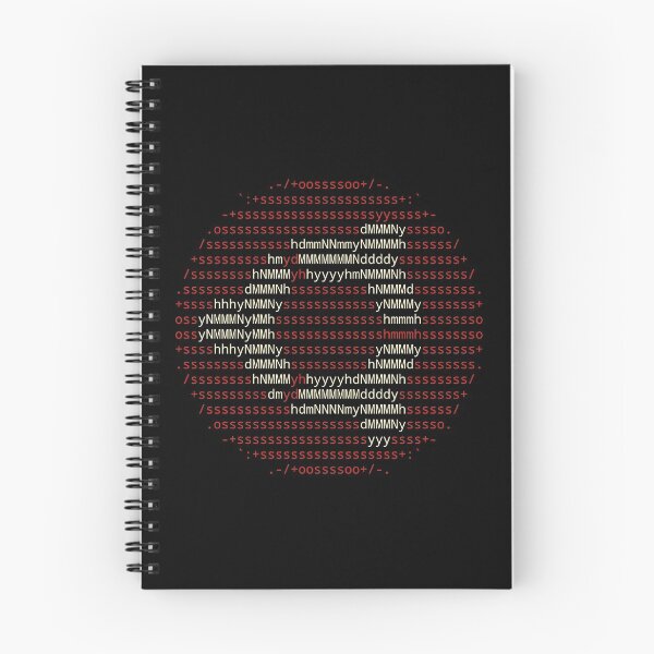 Item preview, Ubuntu Linux Neofetch ASCII Art Logo designed and sold by WhateverIs.