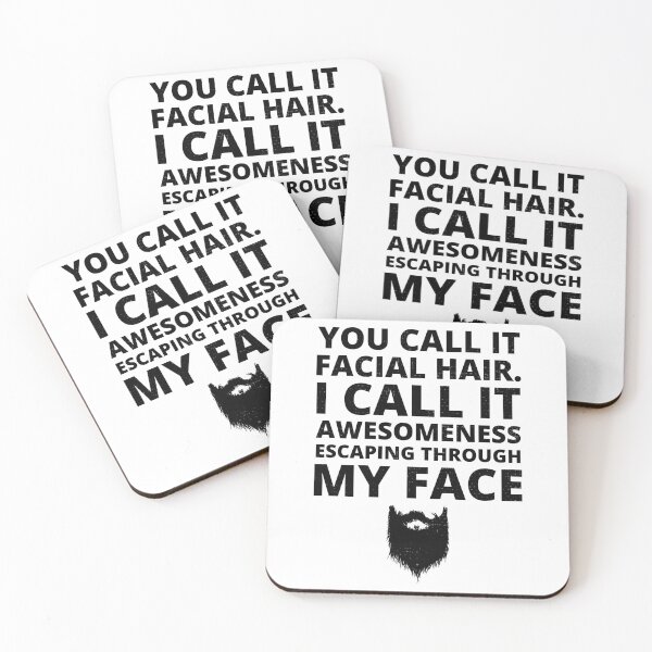 Item preview, Beard Bearded Funny Sayings Humour designed and sold by CuteDesigns1.