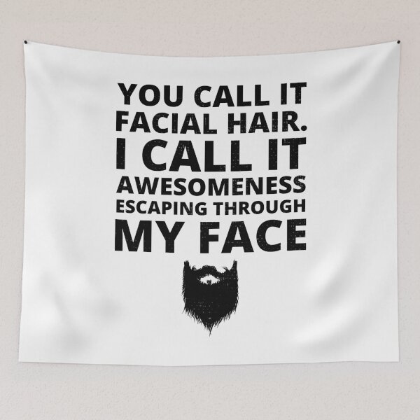 Item preview, Beard Bearded Funny Sayings Humour designed and sold by CuteDesigns1.