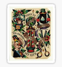 Barber 001 Sticker