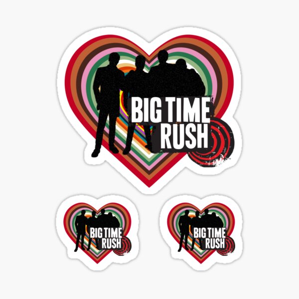 BTR Big Time Rush Band Sticker
