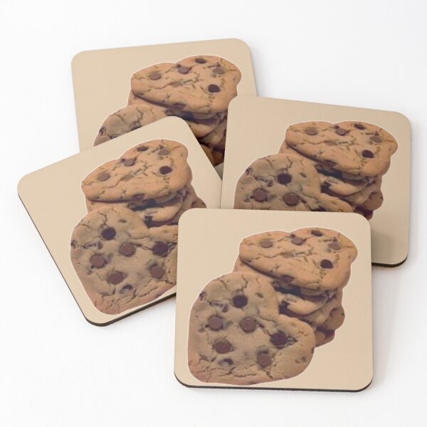 Item preview, Chocolate Chip Cookies in Hearts Foodie designed and sold by zrvby.