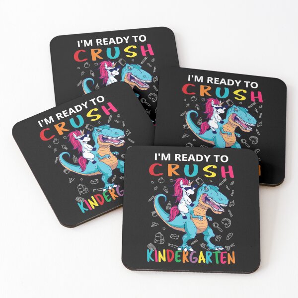 Item preview, I'm Ready To Crush Preschool II - Dinosaur And Unicorn designed and sold by Lemon Pepper.