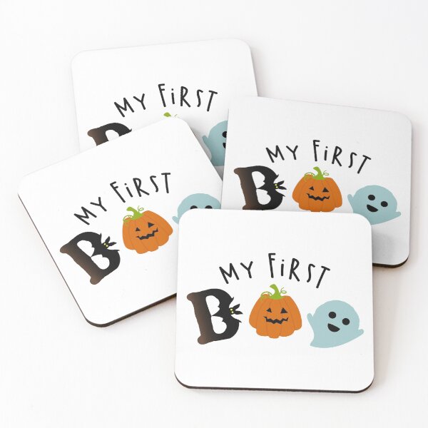 Item preview, My First BOO! Halloween Icons  designed and sold by Happy Puppy Print On Demand.