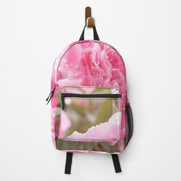 Item preview, Shabby Chic Pink Peony Flowers Garden After Rain Cottage Wall Art Print Gift Decor designed and sold by Erika Bartha.