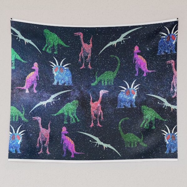 Item preview, Dinosaurs In Milky Way designed and sold by ProArtzilla.