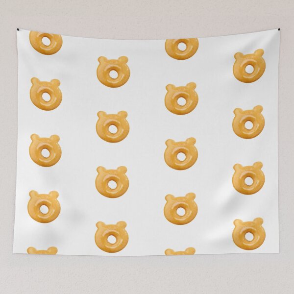 Item preview, Glazed Bear Shaped Donut Foodie designed and sold by zrvby.