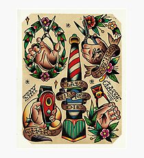 Barber 004 Photographic Print
