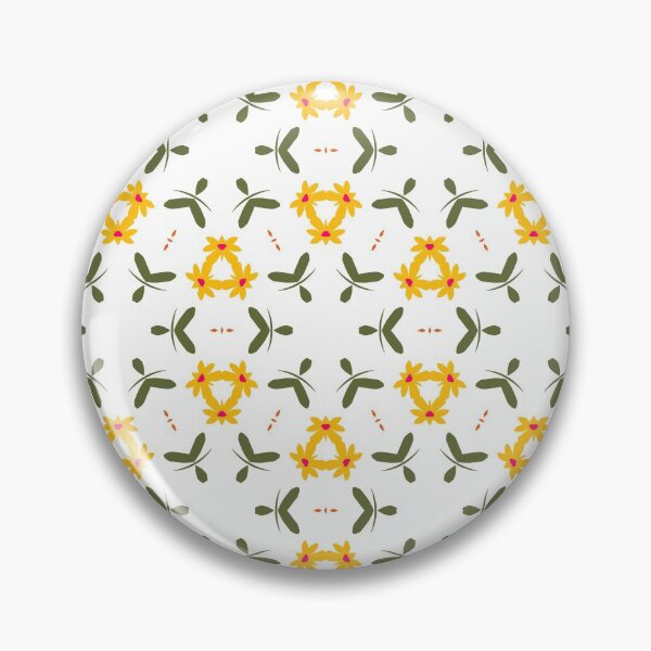 Artikelvorschau, Bright and Colorful Geometric Pattern in Bright Yellow and Green entworfen und verkauft von cozycaroline.