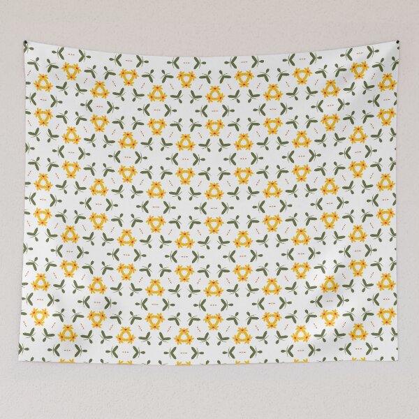 Artikelvorschau, Bright and Colorful Geometric Pattern in Bright Yellow and Green entworfen und verkauft von cozycaroline.