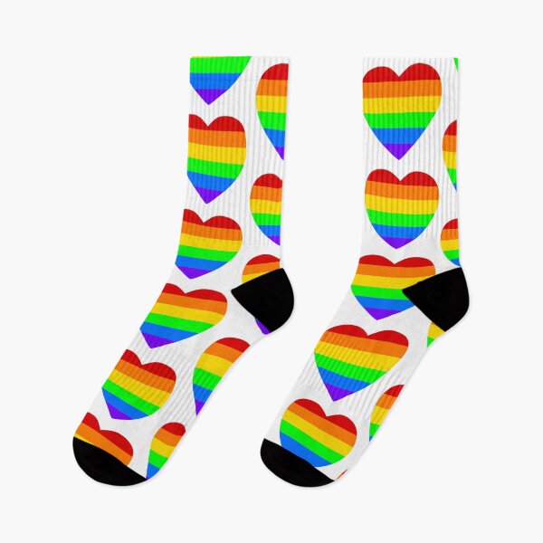 Item preview, Rainbow Heart Pride designed and sold by Orchyd.