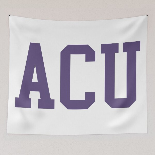 Item preview, acu - college font designed and sold by scollegestuff.