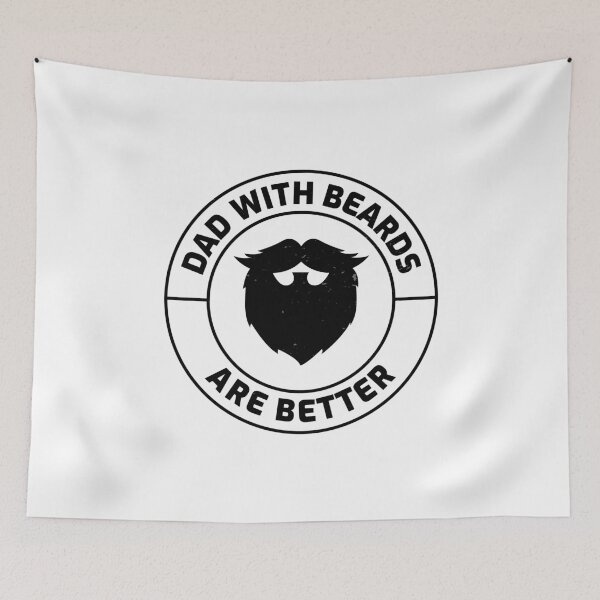 Item preview, Beard Bearded Funny Sayings Humour Dad Fathers day designed and sold by CuteDesigns1.