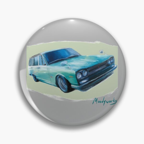 Item preview, Nissan Skyline Van / Wagon JDM Oil Painting  designed and sold by Moodyworks.